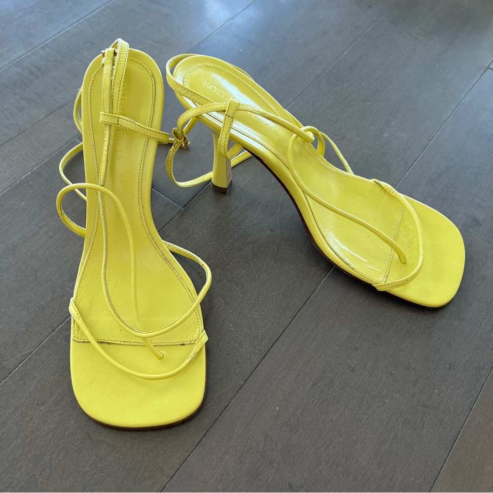 Bottega veneta womens strappy sandal heel size 38